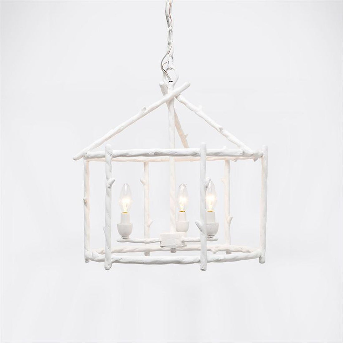 Made Goods Trina Twig Birdcage 3-Light Chandelier