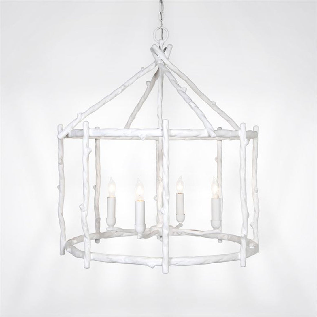 Made Goods Trina Twig Birdcage 4-Light Chandelier