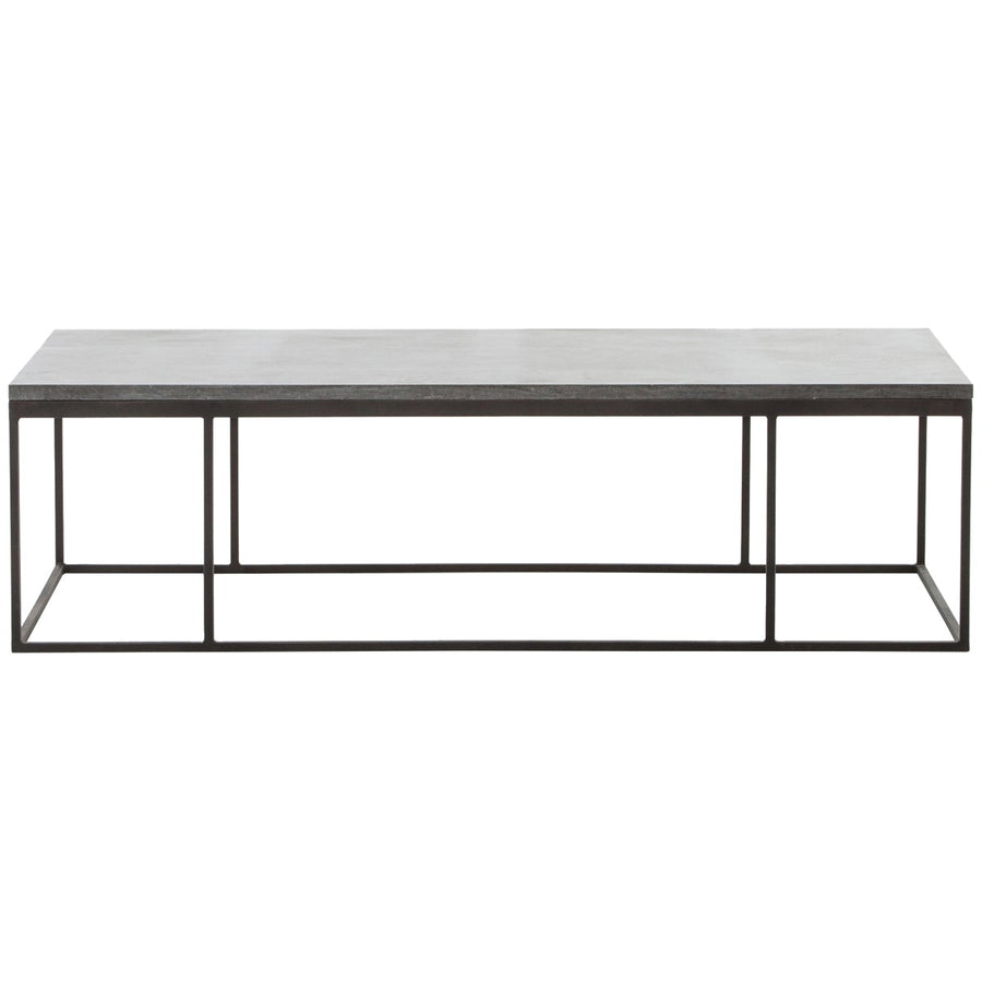 Four Hands Hughes Harlow Small Coffee Table - Bluestone