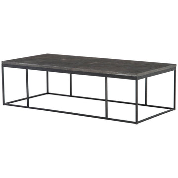 Four Hands Hughes Harlow Small Coffee Table - Bluestone