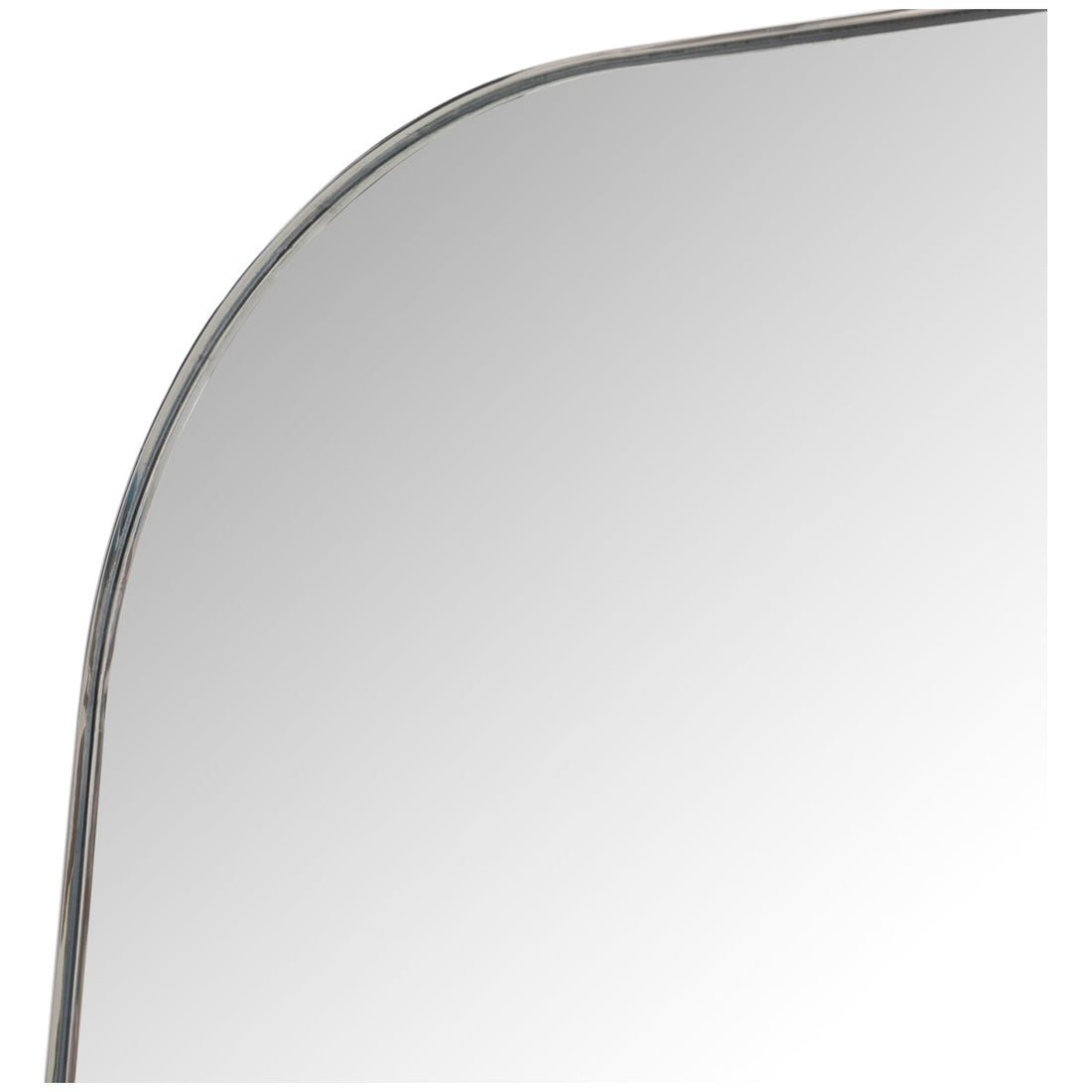 Four Hands Hughes Bellvue Square Mirror - Stainless Steel