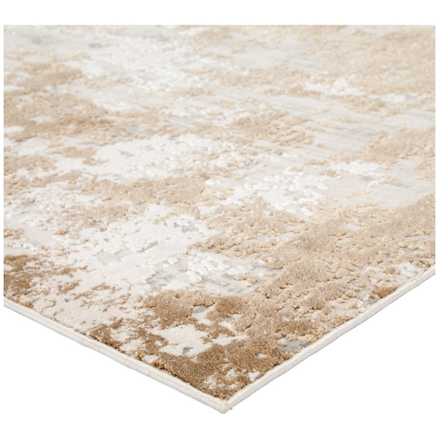 Jaipur Cirque Resa Abstract Gray Gold CIQ28 Rug