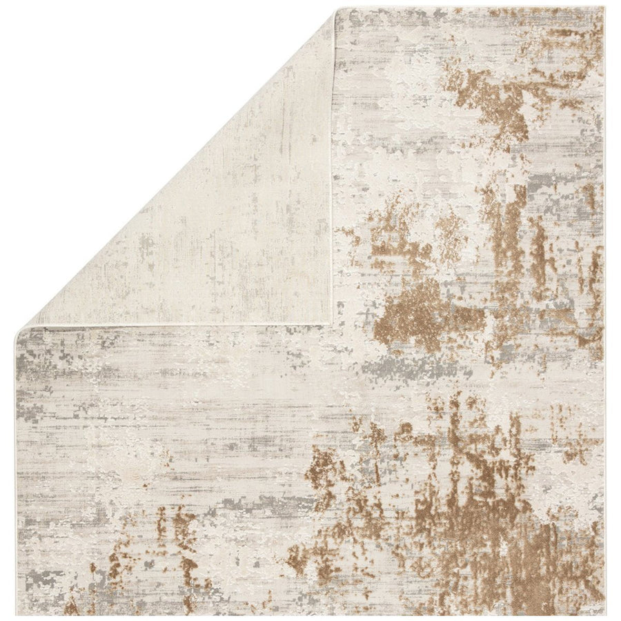 Jaipur Cirque Resa Abstract Gray Gold CIQ28 Rug