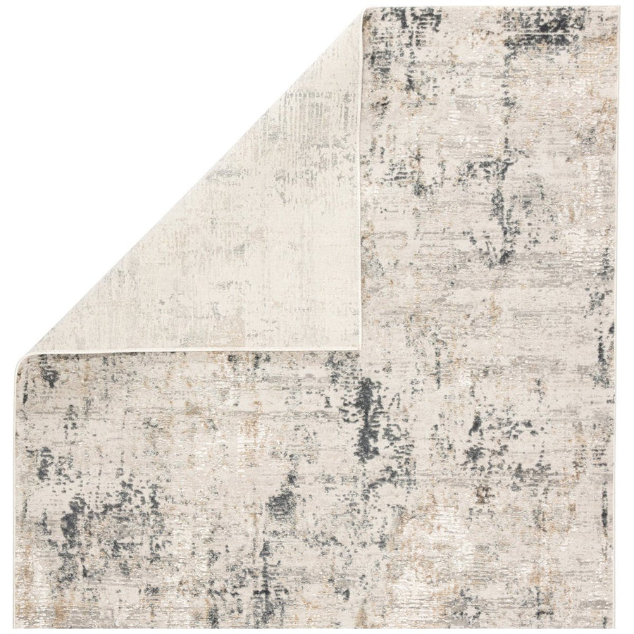 Jaipur Cirque Cassia Abstract Gray Gold CIQ29 Rug