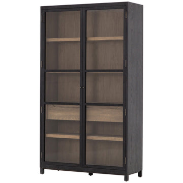 Four Hands Irondale Millie Cabinet - Drifted Black