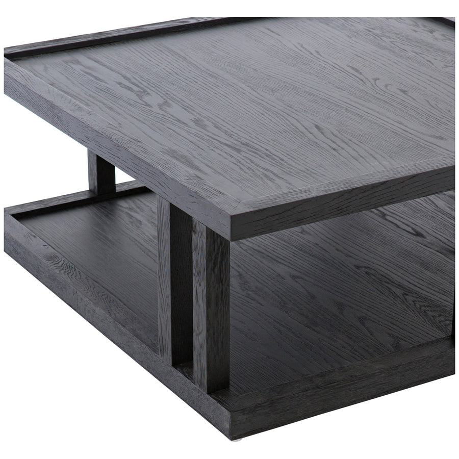 Four Hands Irondale Charley Coffee Table - Drifted Black