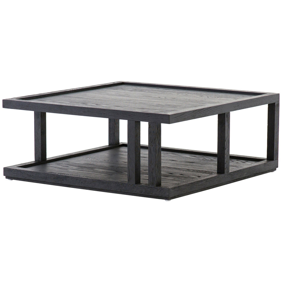 Four Hands Irondale Charley Coffee Table - Drifted Black