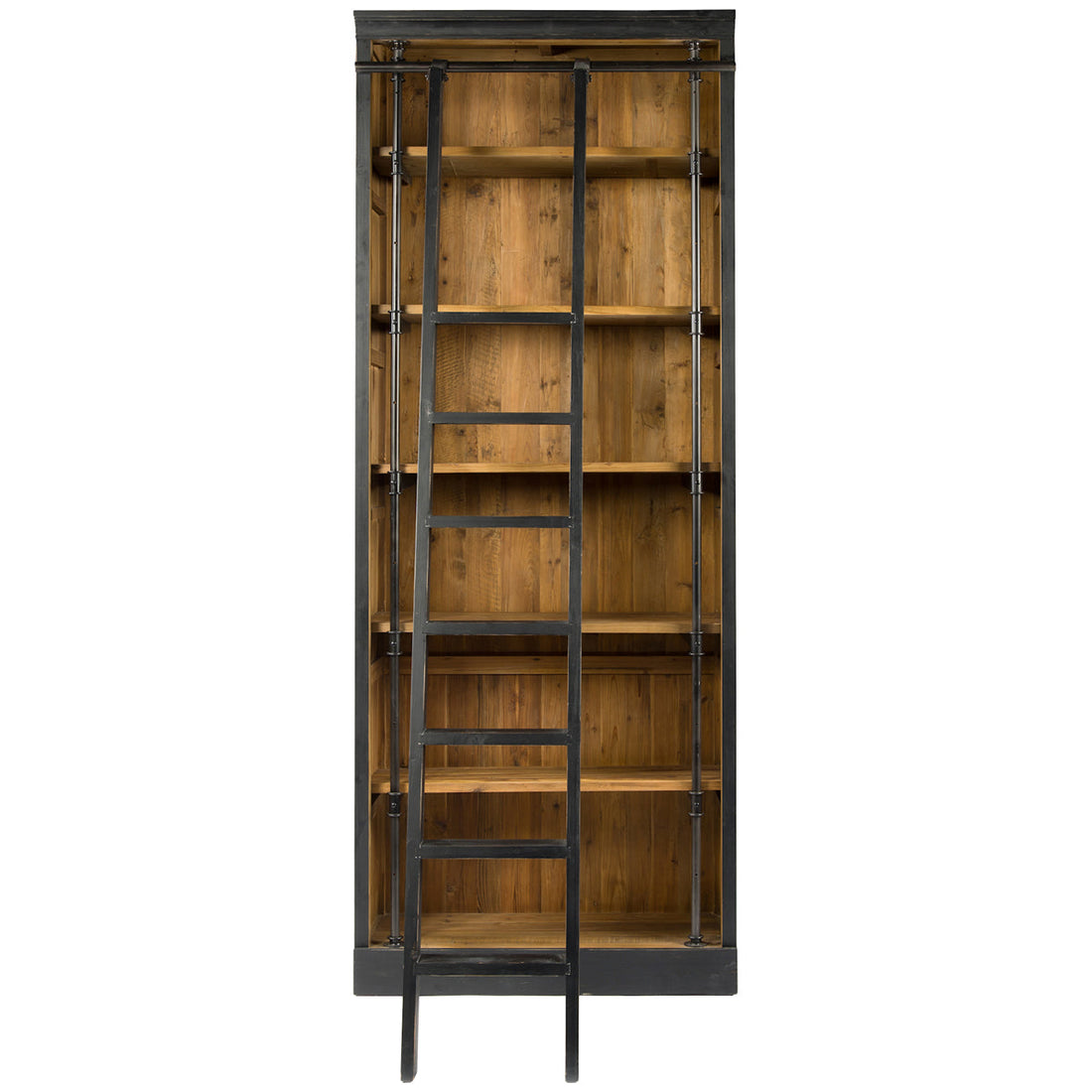 Four Hands Irondale Ivy Bookcase and Ladder