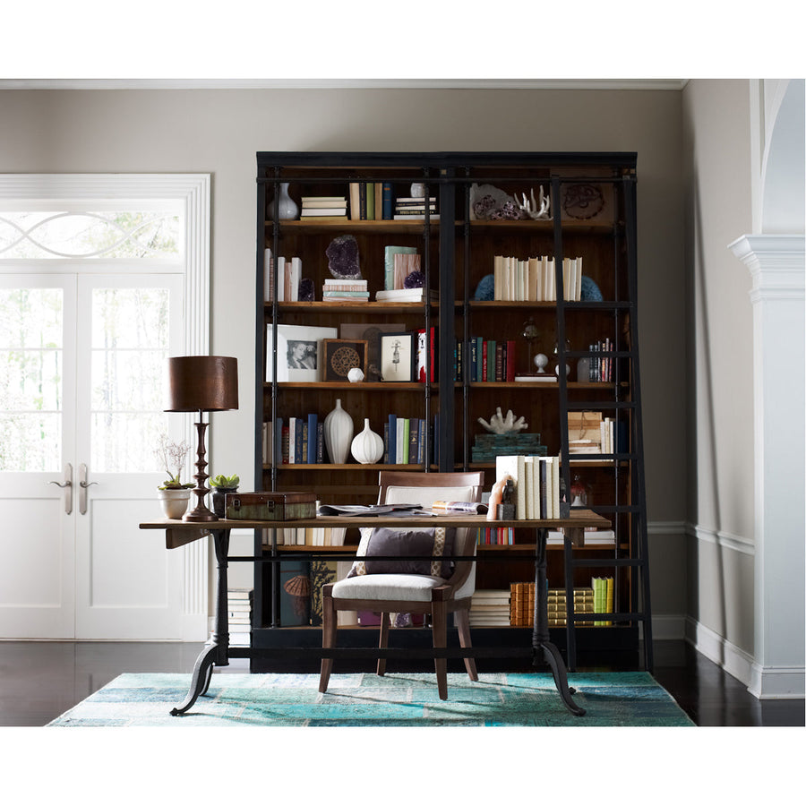 Four Hands Irondale Ivy Bookcase and Ladder