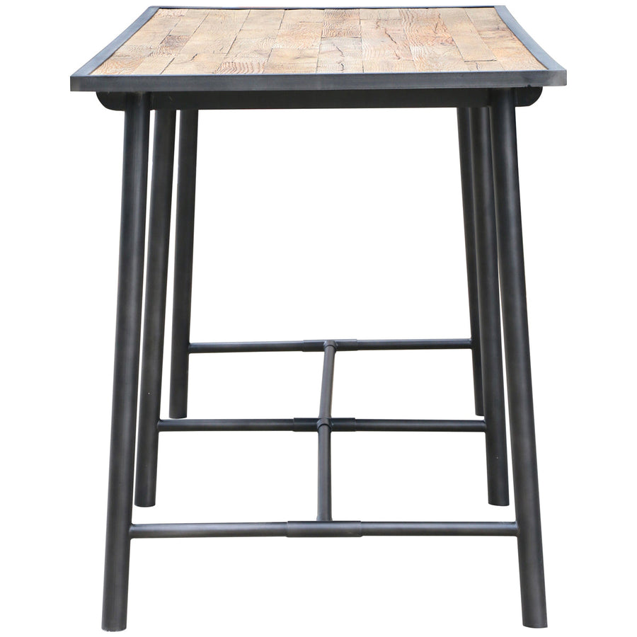 Four Hands Irondale Duke Bar Table - Washed Old Oak