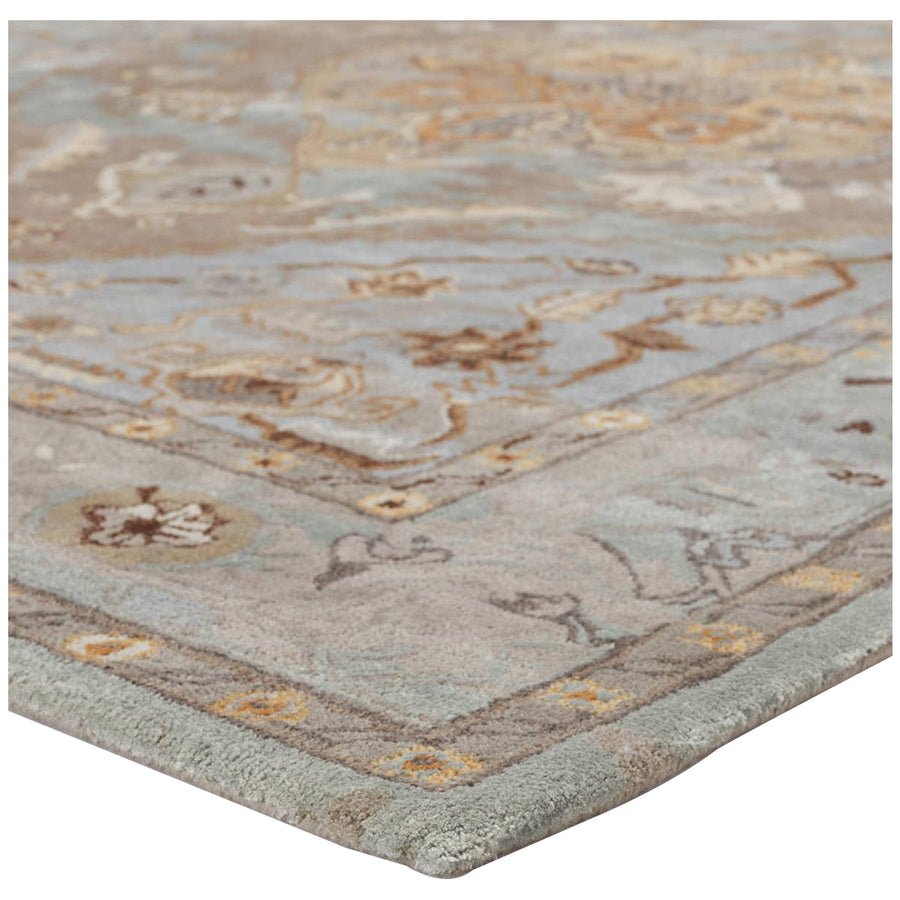 Jaipur Citrine Raisa Medallion Gray Gold CIT11 Area Rug