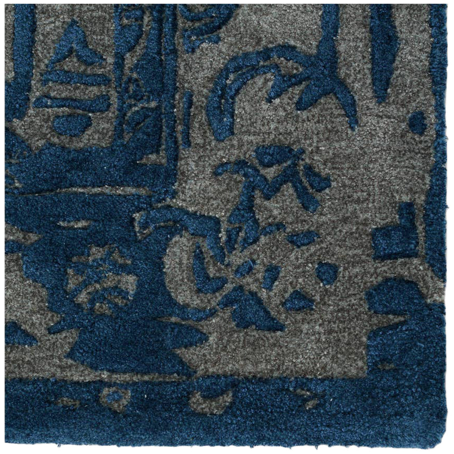 Jaipur Citrine Alvea Medallion Blue Gray CIT15 Area Rug