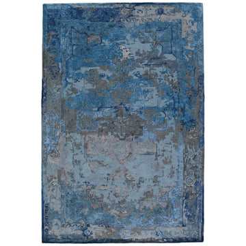 Jaipur Citrine Margot Medallion Blue Gray CIT17 Area Rug