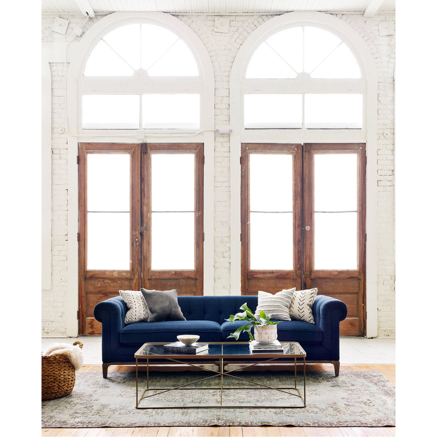 Four Hands Kensington Griffon Sofa - Plush Navy