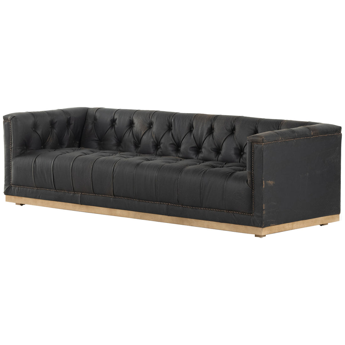 Four Hands Kensington Maxx Leather Sofa