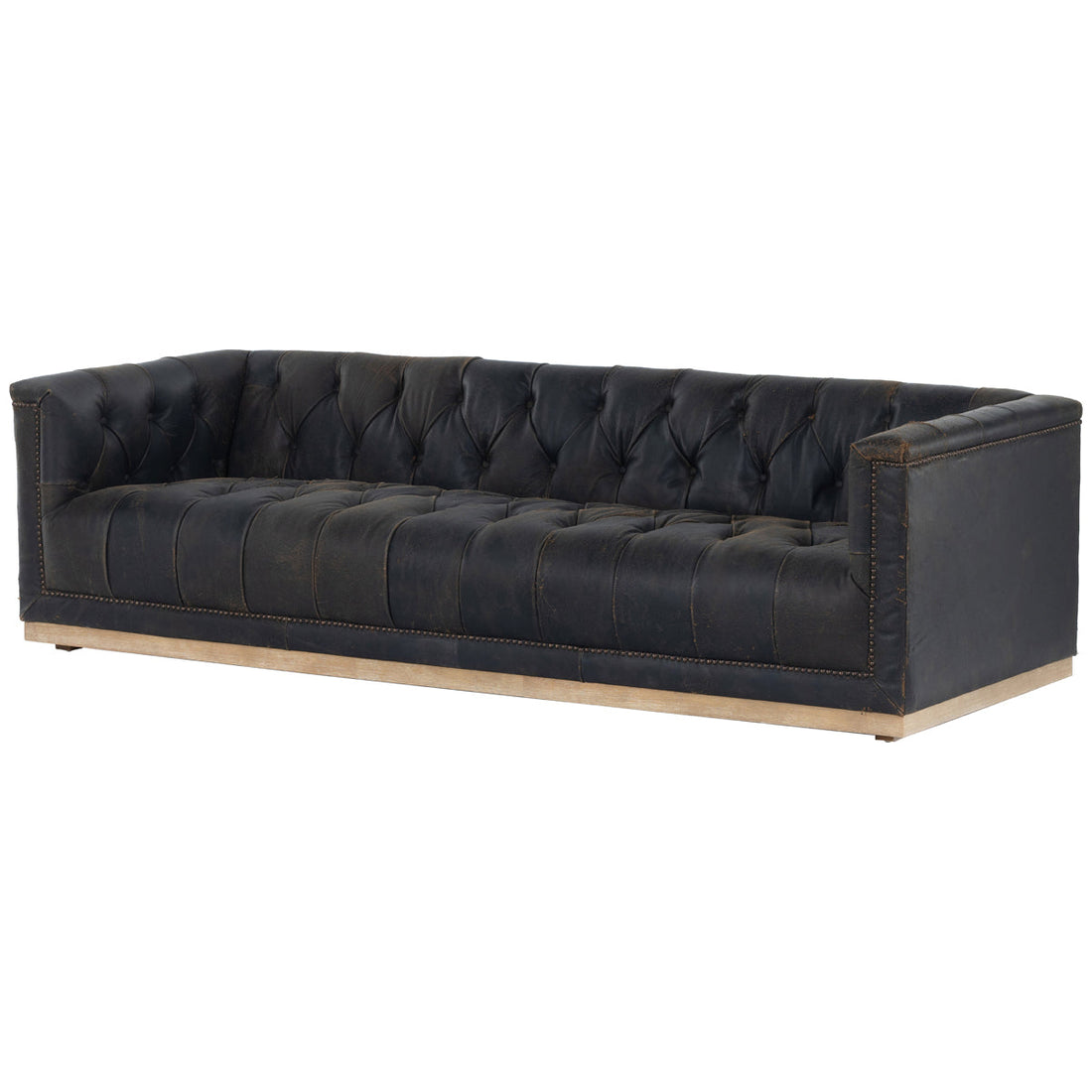 Four Hands Kensington Maxx Leather Sofa