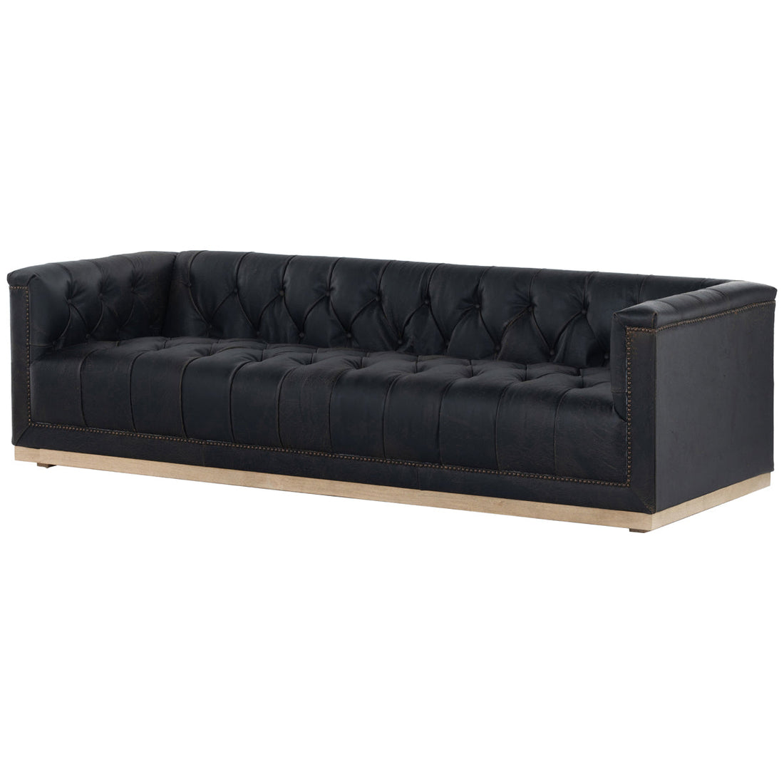 Four Hands Kensington Maxx Leather Sofa