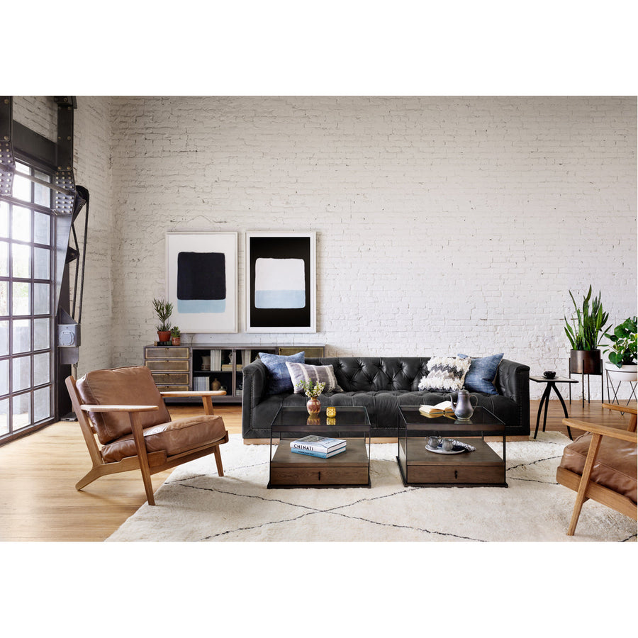 Four Hands Kensington Maxx Leather Sofa