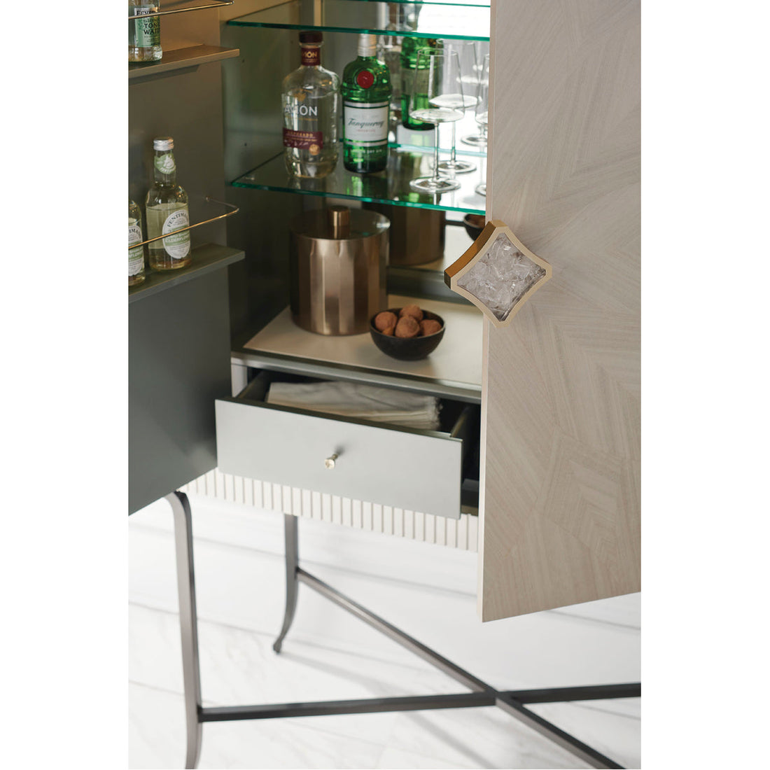 Caracole Classic High Expectations Bar Cabinet