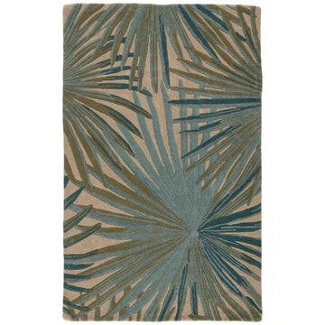 Jaipur Coastal Seaside Palmetto Rug