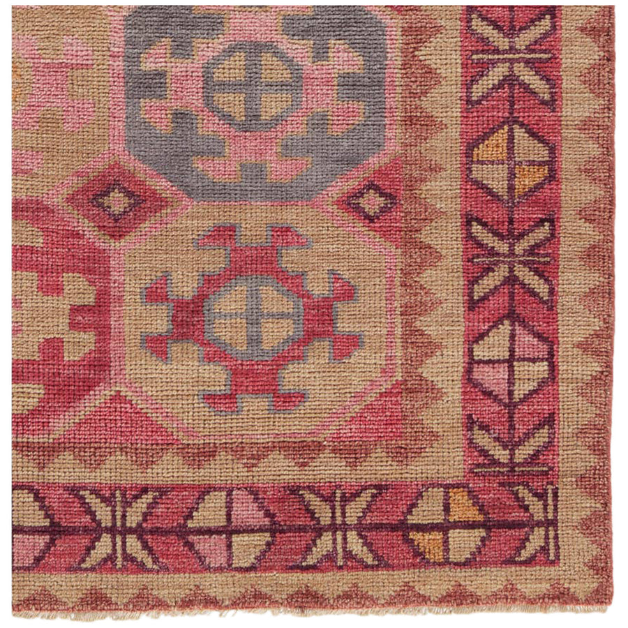 Jaipur Coredora Zetta Medallion Pink Cream CRD03 Area Rug