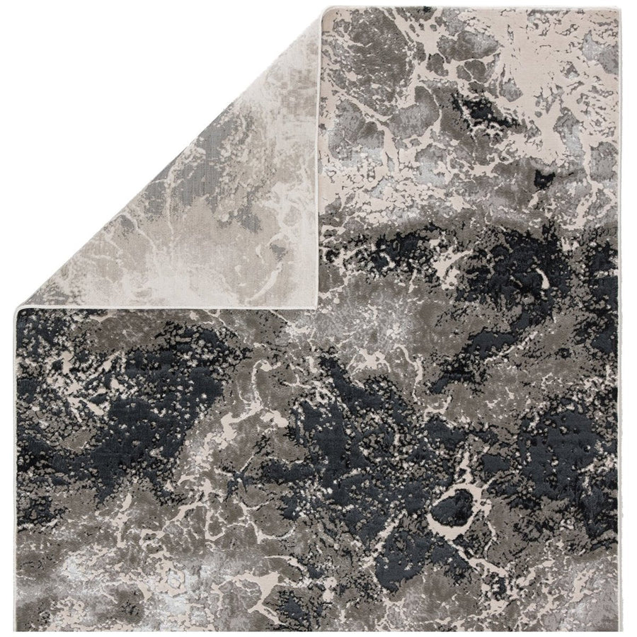 Jaipur Catalyst Fen Abstract Black Gray CTY01 Rug