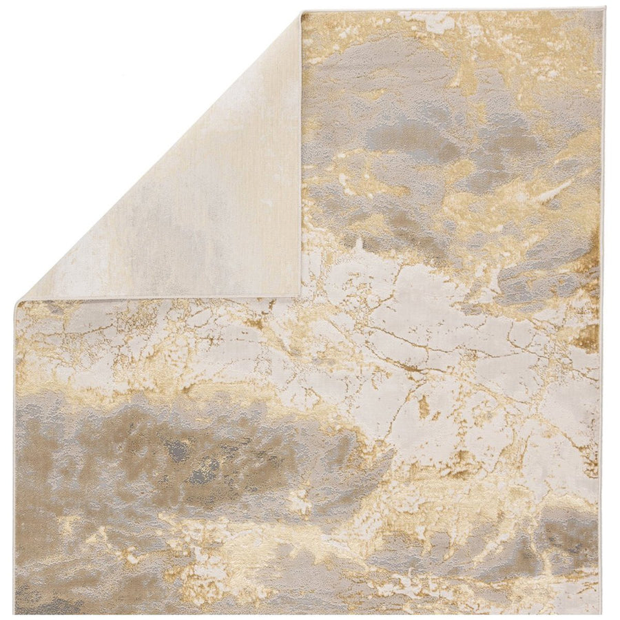 Jaipur Catalyst Cisco Abstract Gray Gold CTY02 Rug