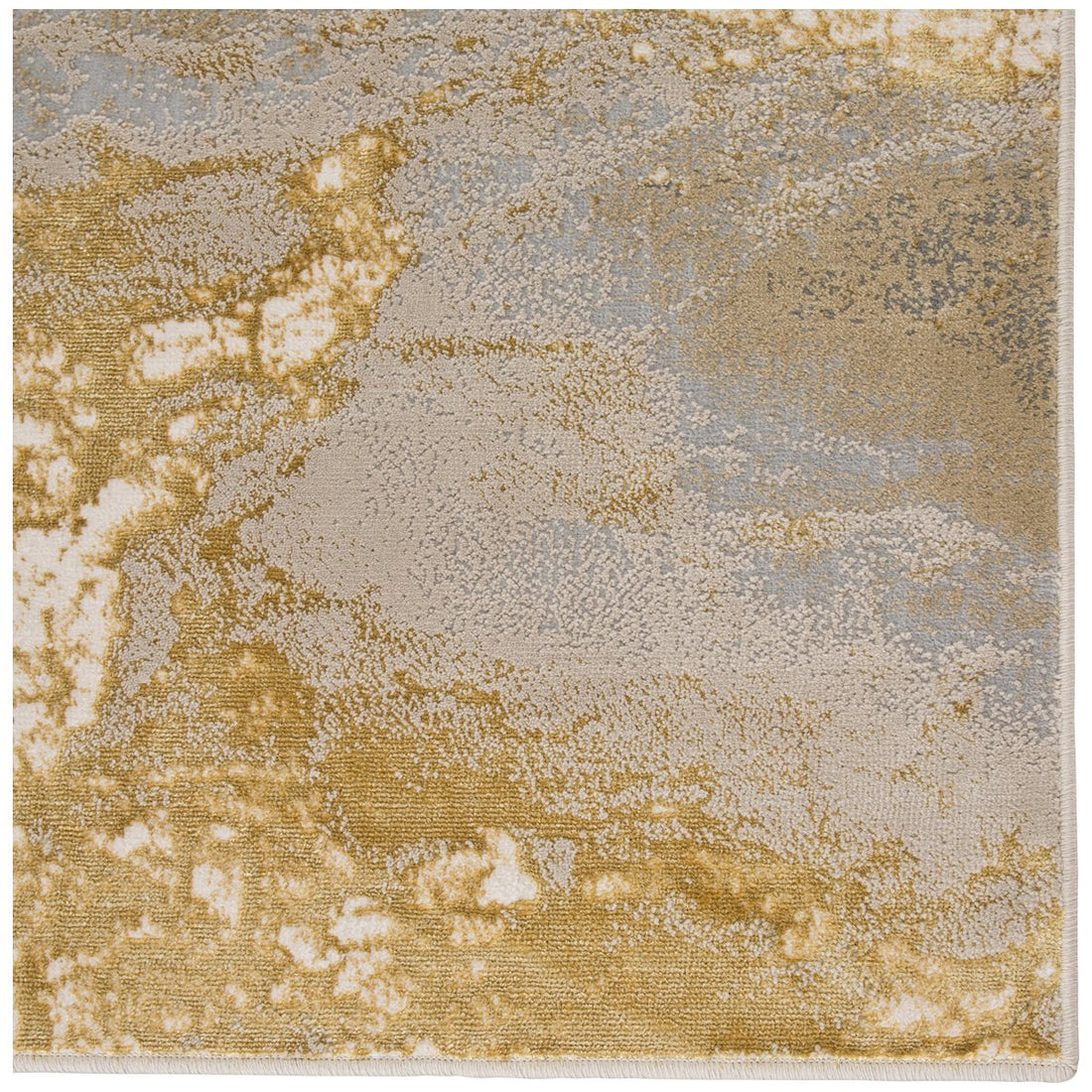 Jaipur Catalyst Cisco Abstract Gray Gold CTY02 Rug