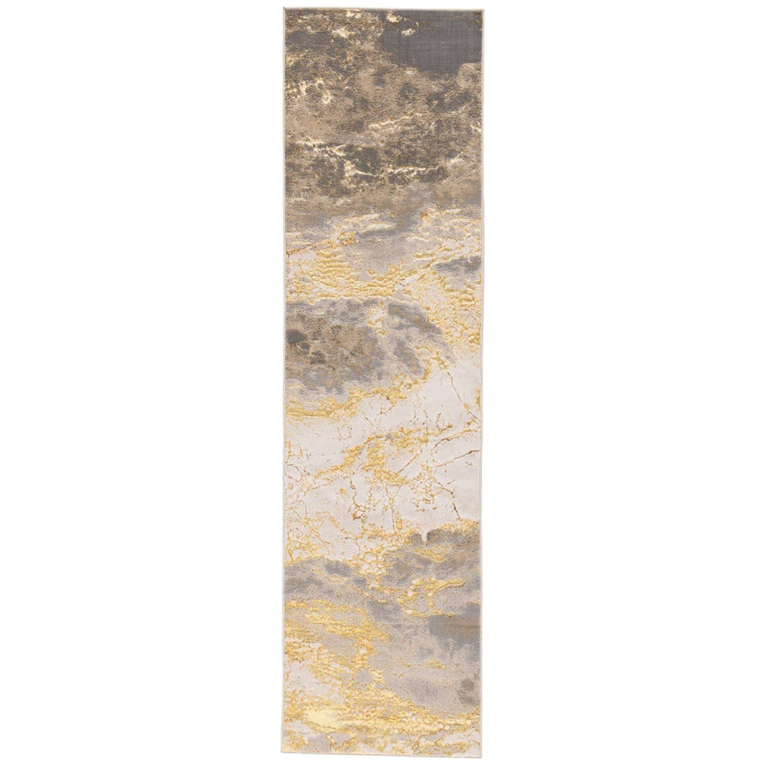 Jaipur Catalyst Cisco Abstract Gray Gold CTY02 Rug