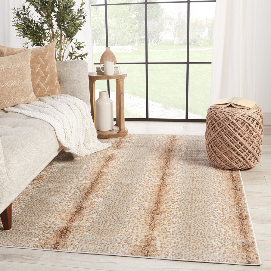 Jaipur Catalyst Axis Animal Tan Gray CTY13 Rug