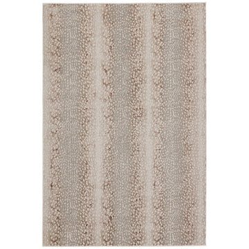 Jaipur Catalyst Axis Animal Light Gray Brown CTY14 Rug