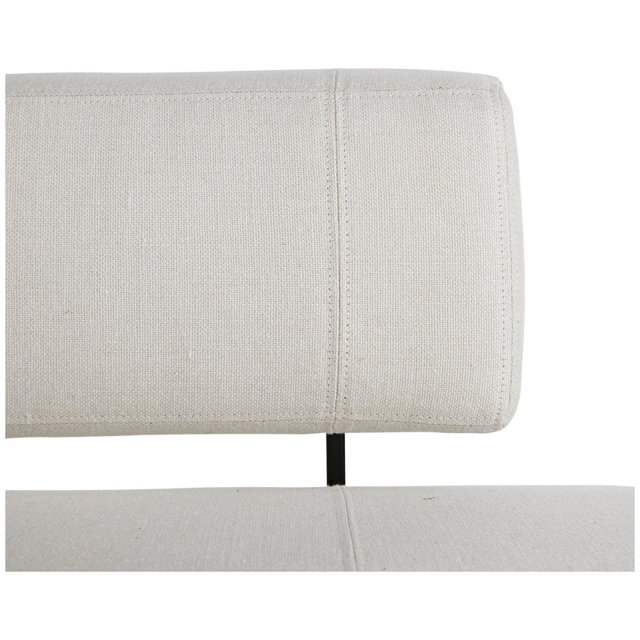 Arteriors Tuck Bench, Bone Linen