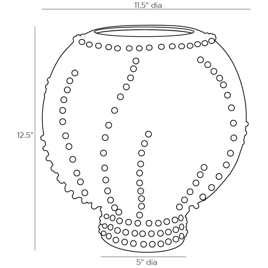Arteriors Spitzy Large Vase