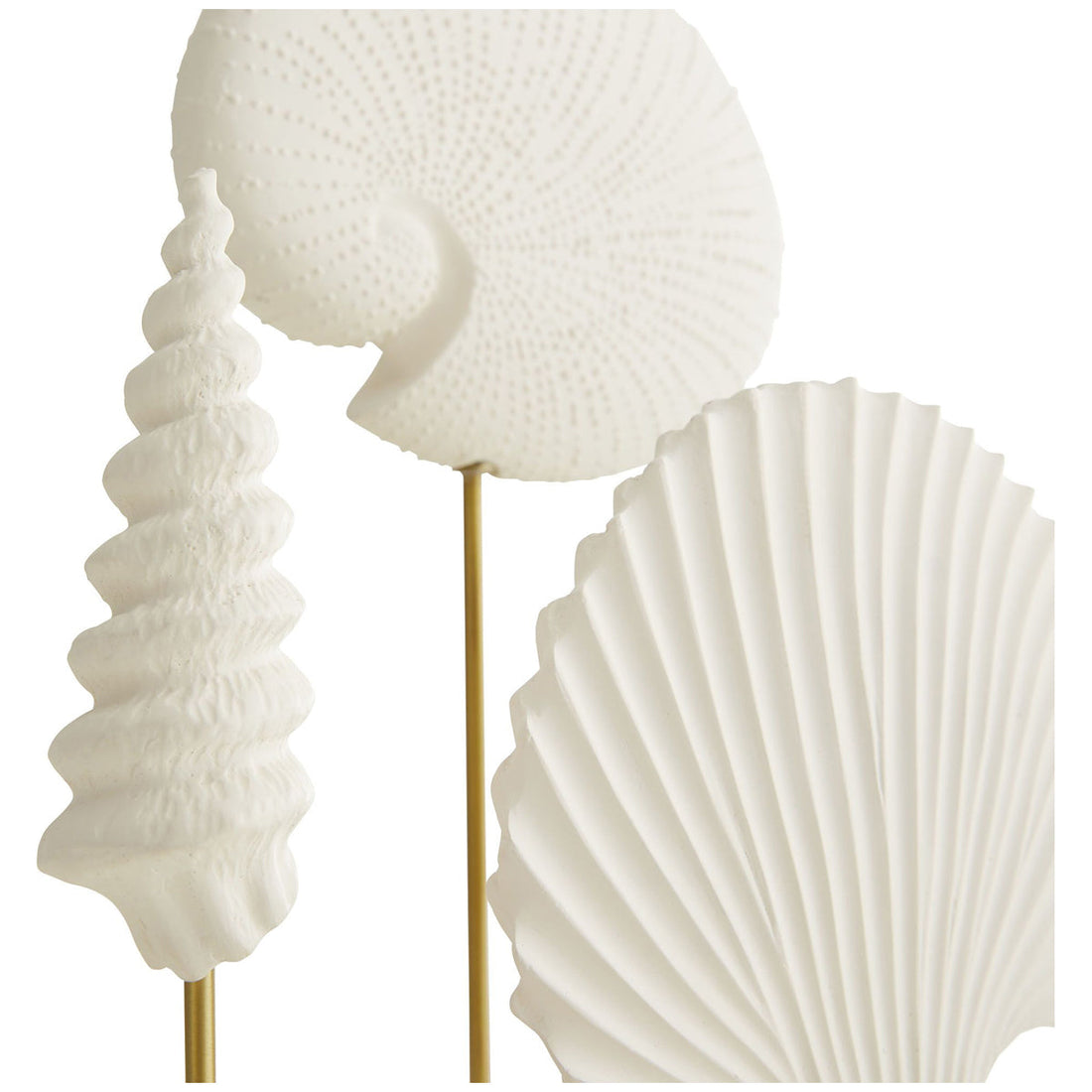 Arteriors Shell Sculptures, 3-Piece Set