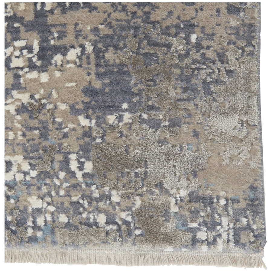 Jaipur Delmara Adriatic Abstract Gray Light Blue DLM01 Rug