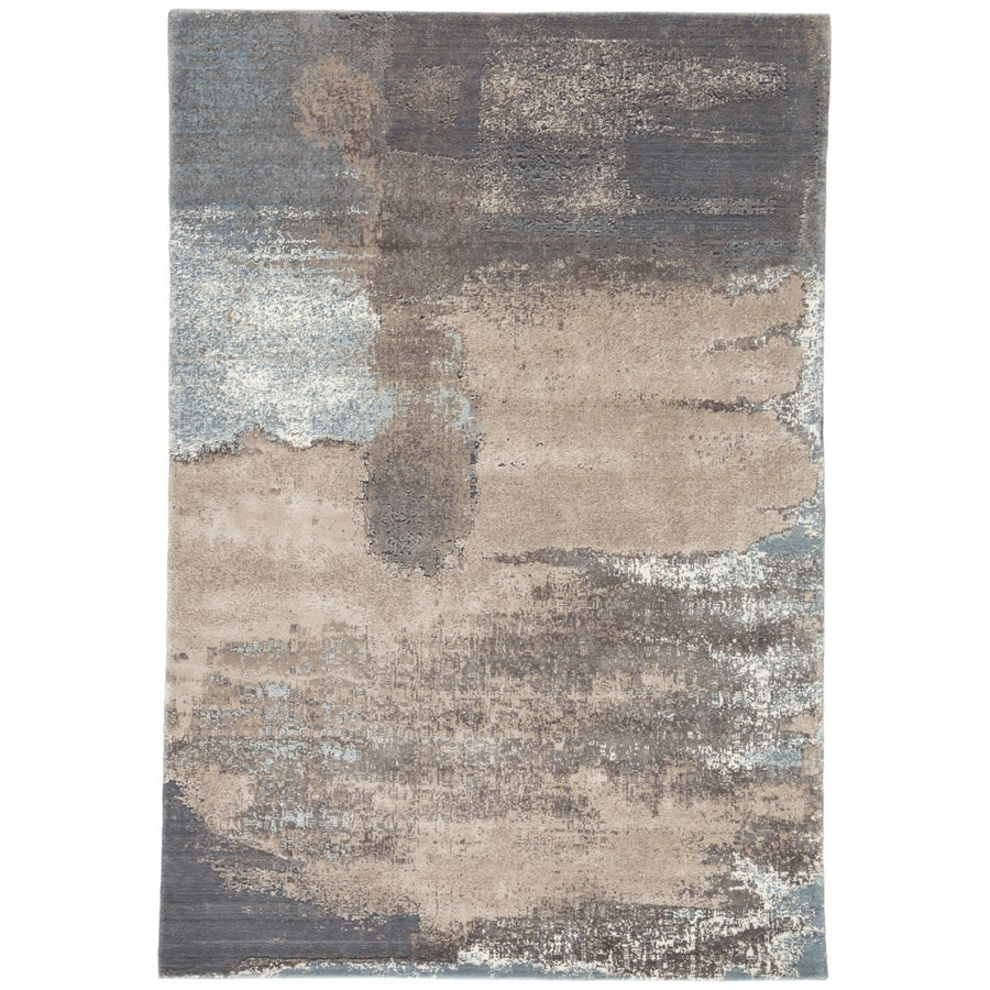 Jaipur Delmara Ionian Abstract Gray Blue DLM03 Rug