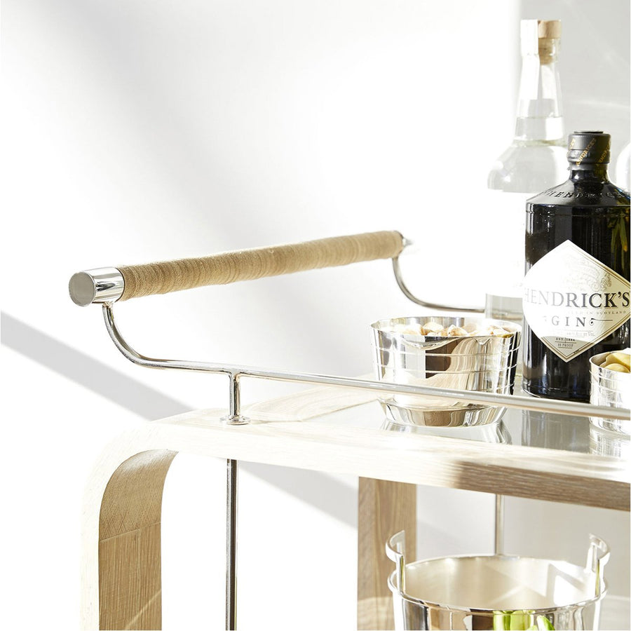 Arteriors The Beth Webb Brays Bar Cart