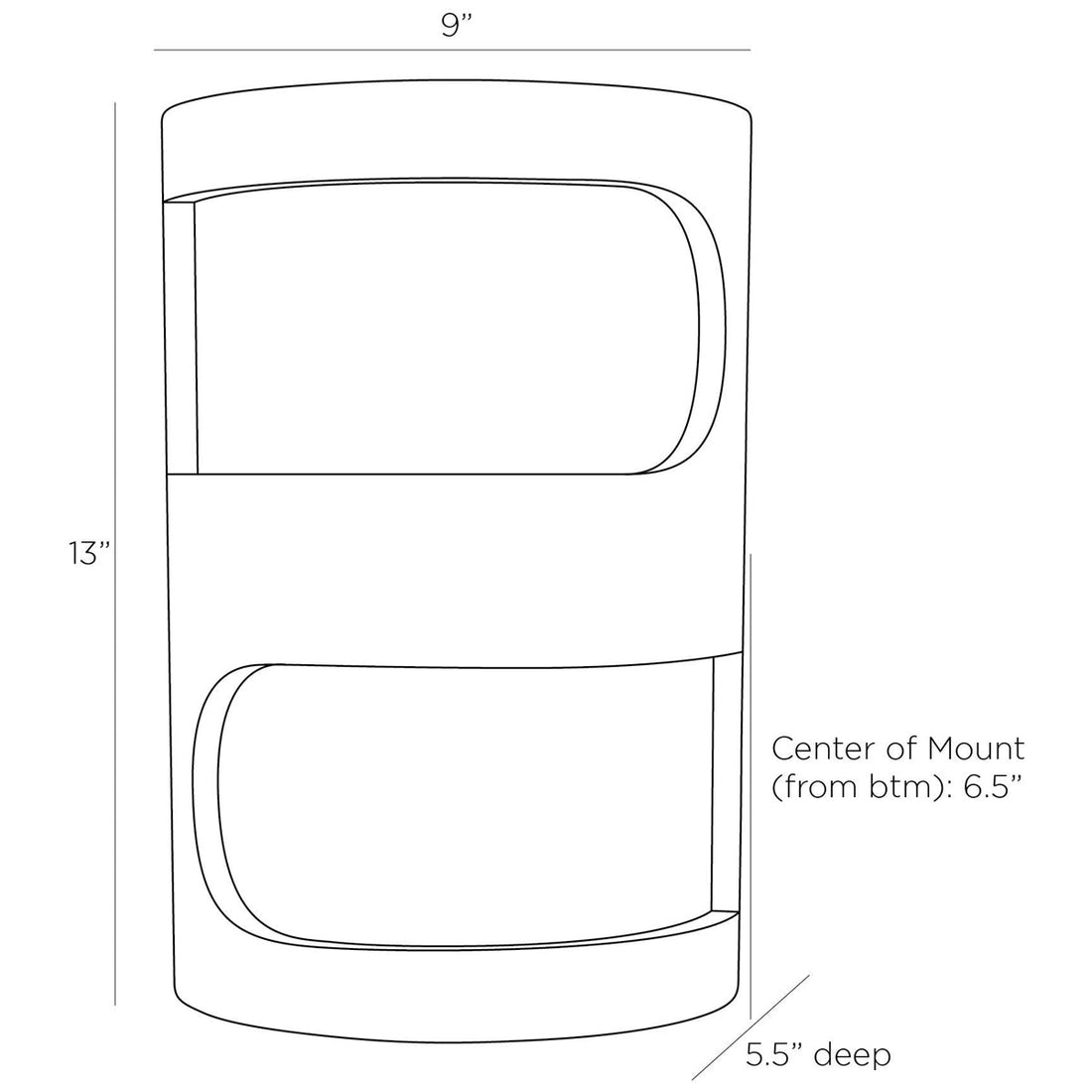 Arteriors Temira Sconce