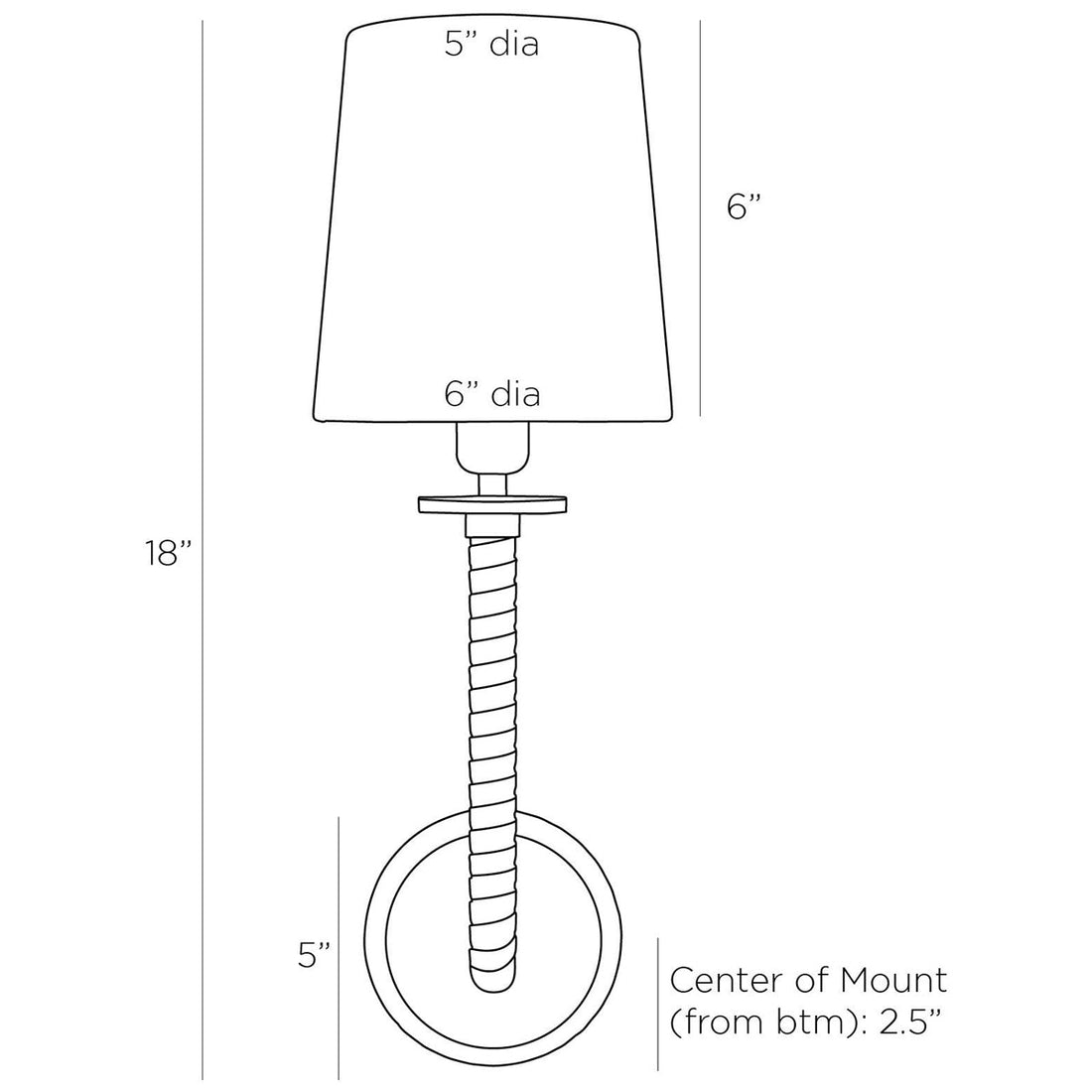 Arteriors Wayman Sconce