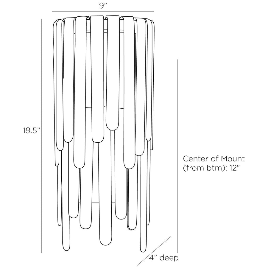 Arteriors Raine Sconce