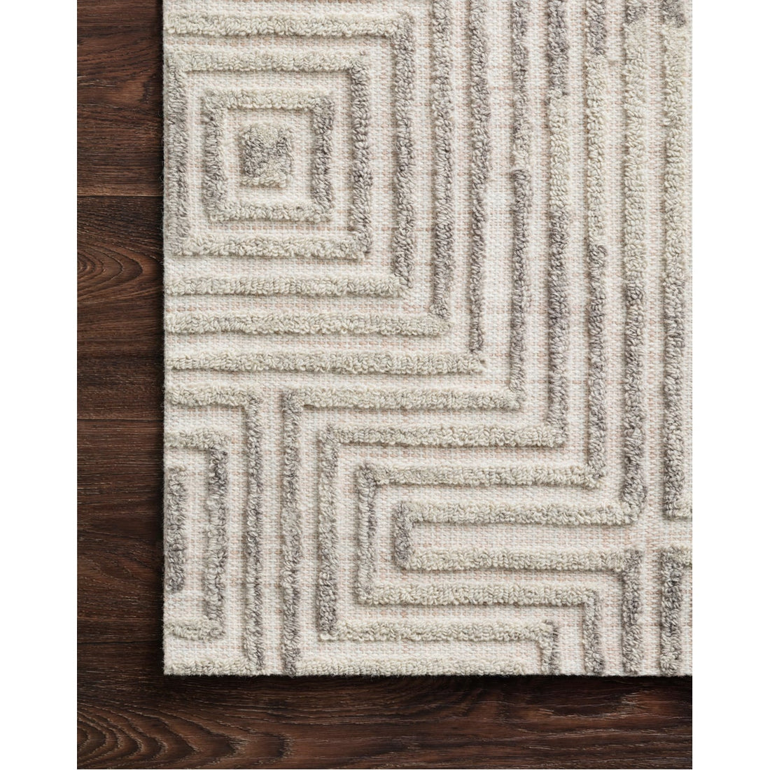 Loloi Ehren EHR-02 Grey Silver Hand Tufted Rug