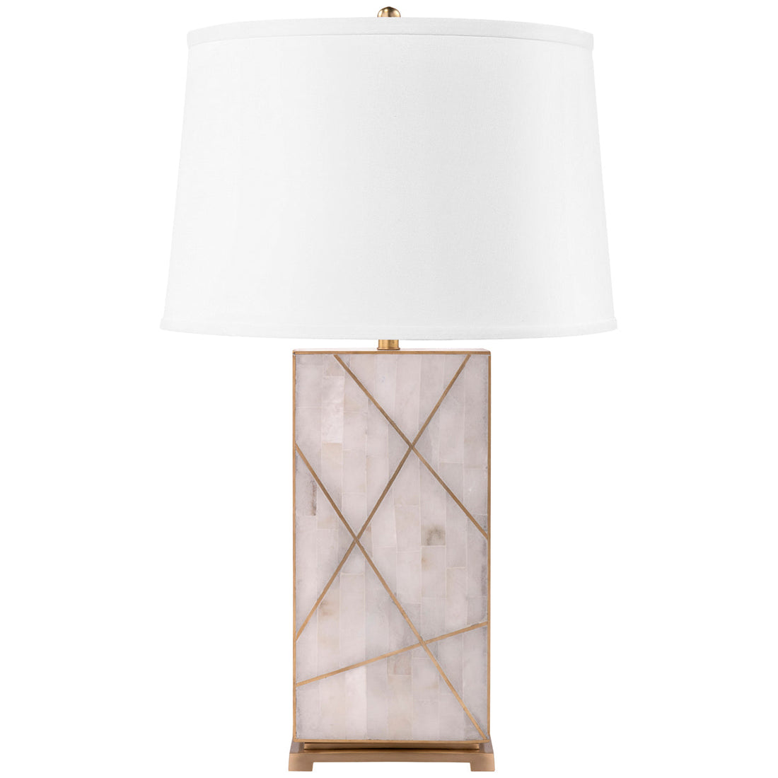 Villa & House Elgin Lamp with Linen Shade