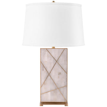 Villa & House Elgin Lamp with Linen Shade