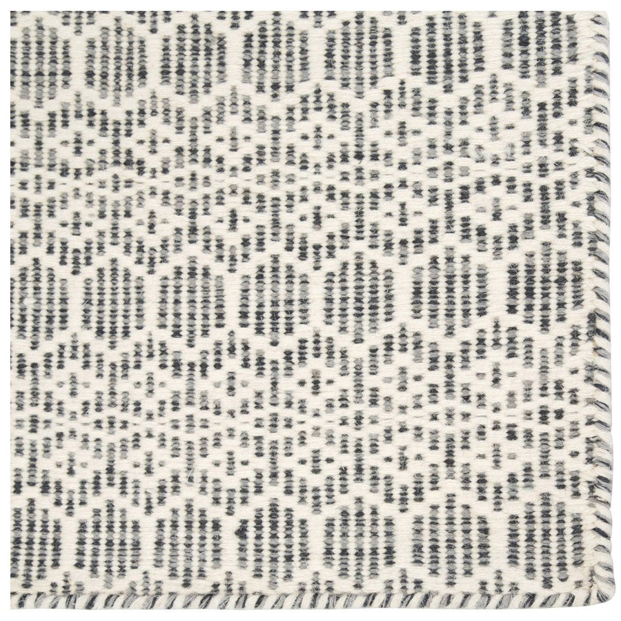 Jaipur Enclave Calliope Trellis Geometric White Gray ENC01 Rug