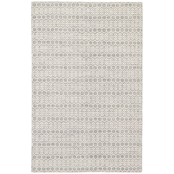 Jaipur Enclave Calliope Trellis Geometric White Gray ENC01 Rug