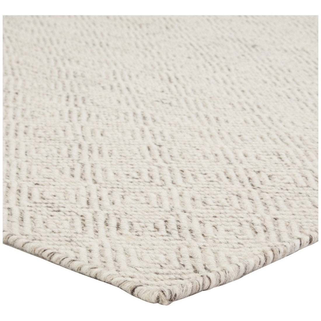 Jaipur Enclave Bramble Trellis Geometric Ivory Gray ENC03 Rug