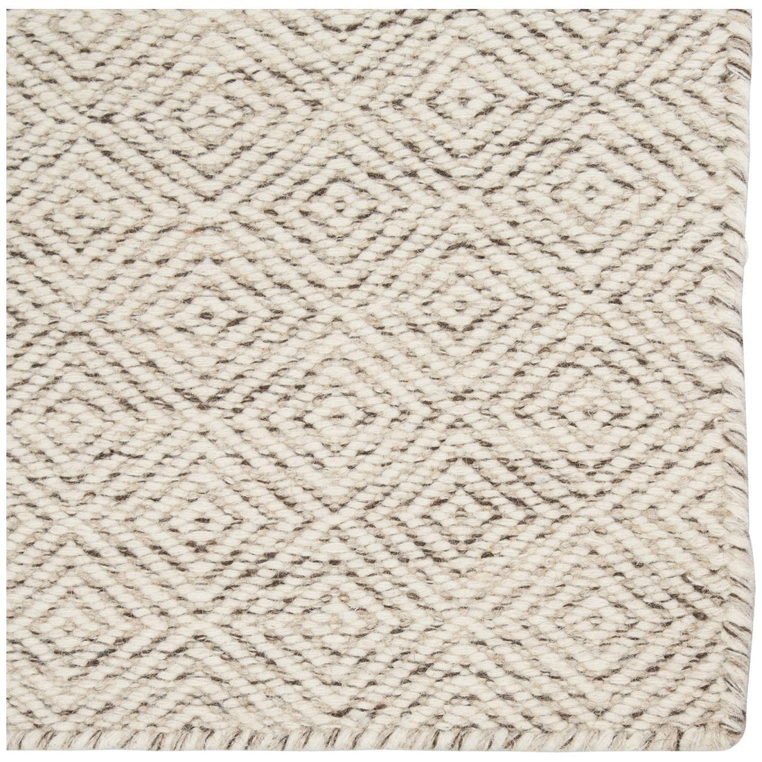 Jaipur Enclave Bramble Trellis Geometric Ivory Gray ENC03 Rug