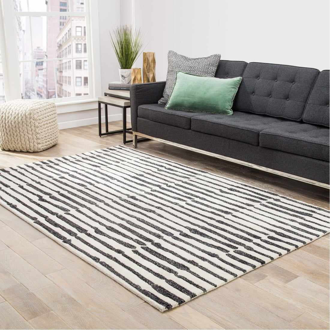 Jaipur Etho by Nikki Chu Saville Fog ENK13 Rug