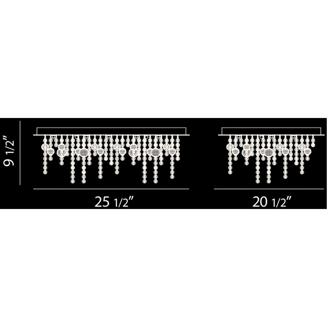 Eurofase DESIGNWL2017 Alissa 18-Light Flushmount