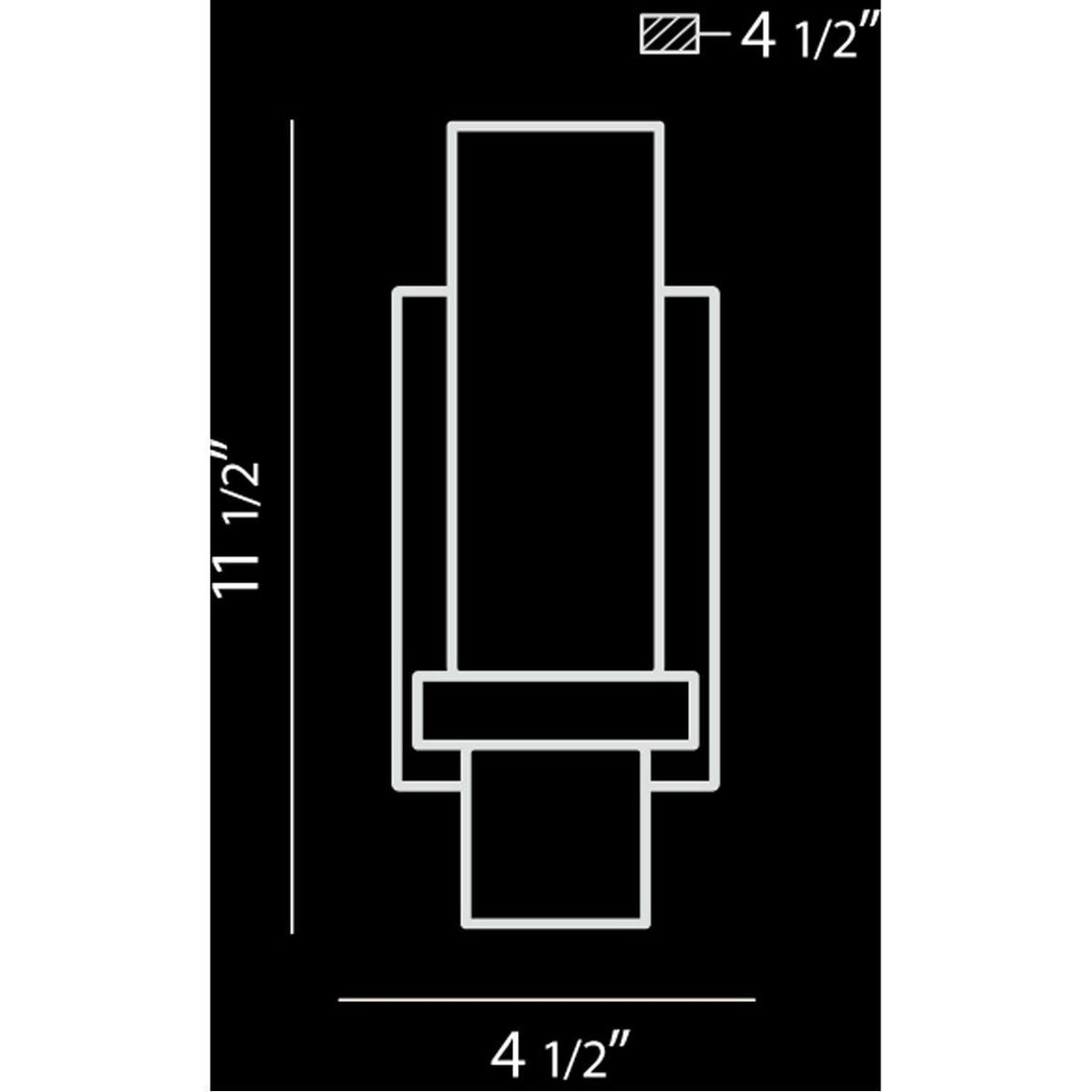 Eurofase DESIGNWL2017 Pillar 1-Light Wall Sconce